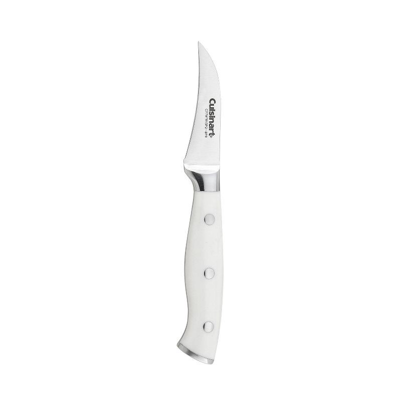 Cuisinart Classic 15pc White Triple Rivet Knife Block Set - C77WTR-15P2 15  ct