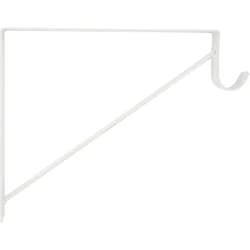 Hillman Shelf And Rod Bracket - White