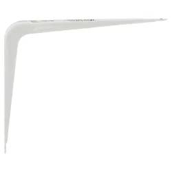 The Hillman Group White Shelf Bracket 6" x 8"