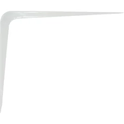 HILLMAN Hardware Essentials White Shelf Bracket 8" x 10"