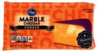 slide 1 of 1, Kroger Marble Cheddar Cheese Bar, 32 oz