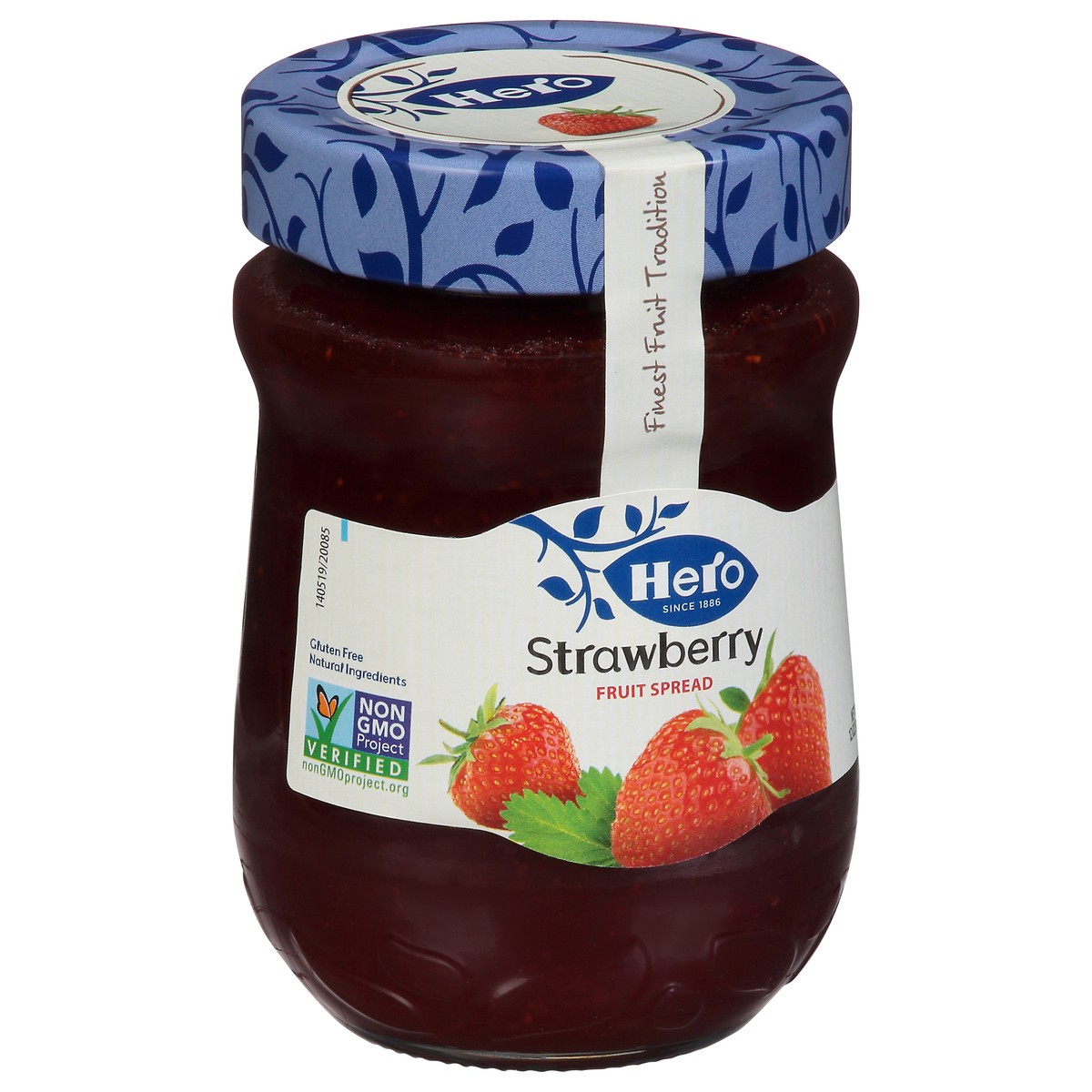 slide 5 of 12, Hero Fruit Spread Premium Strawberry - 12 Oz, 12 oz