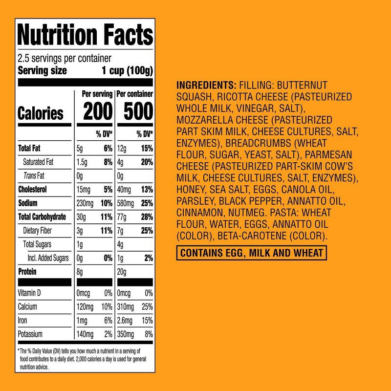 slide 3 of 3, Butternut Squash Ravioli - 9oz - Good & Gather™, 9 oz