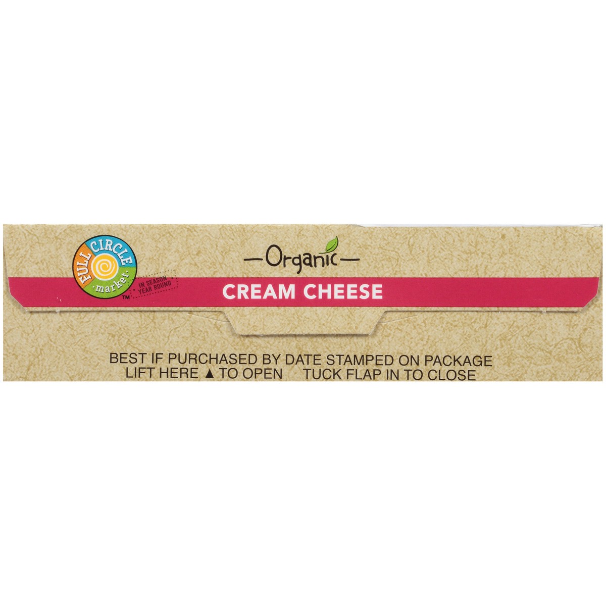 slide 9 of 9, Full Circle Market Cream Cheese, 8 oz