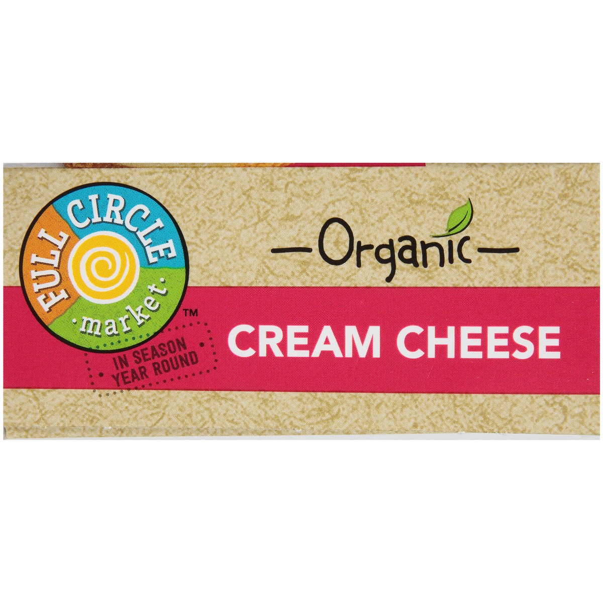 slide 8 of 9, Full Circle Market Cream Cheese, 8 oz