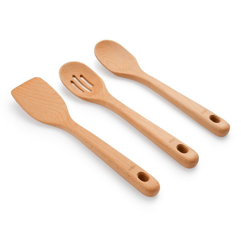 OXO 3pc Wooden Utensil Set