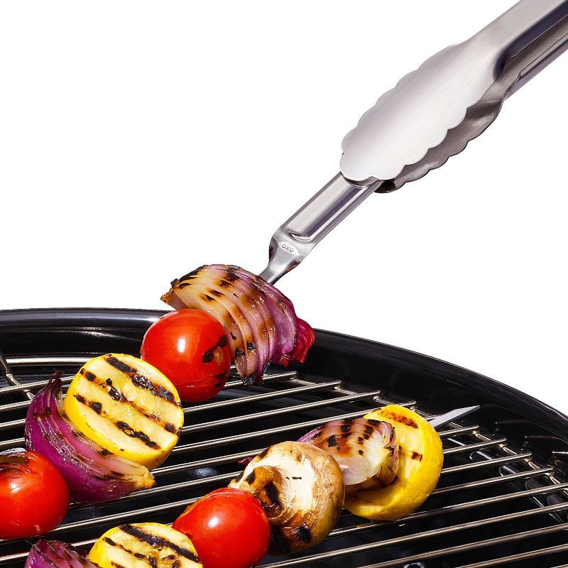 slide 8 of 10, OXO 6pc Grilling Skewer Set, 6 ct