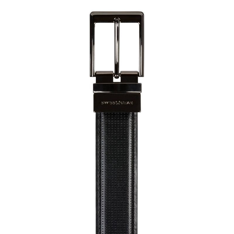 slide 2 of 3, SWISSGEAR Men's Buckle Belt - Black L, 1 ct