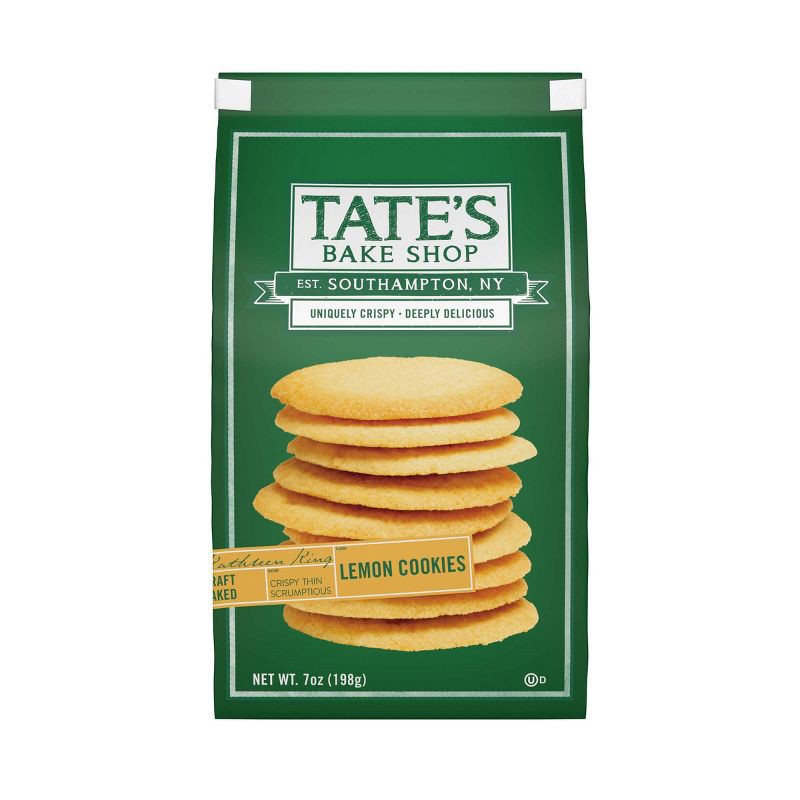 slide 1 of 12, Tate's Bake Shop Lemon Cookies - Limited Edition - 7oz, 7 oz