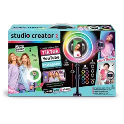 Studio Creator Video Maker 2 - Canal Toys: Creator Kit for Girls Age 8+, DIY Art & Craft Activity, Includes Light