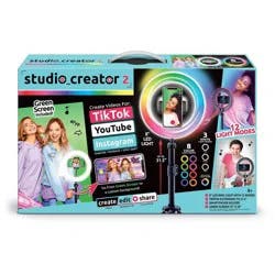 Studio Creator Video Maker 2 - Canal Toys: Creator Kit for Girls Age 8+, DIY Art & Craft Activity, Includes Light