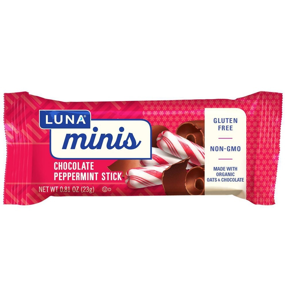 slide 2 of 4, LUNA Bar Luna Chocolate Peppermint Stick Minis - 16/2oz/20pk, 16/2 oz, 20 ct