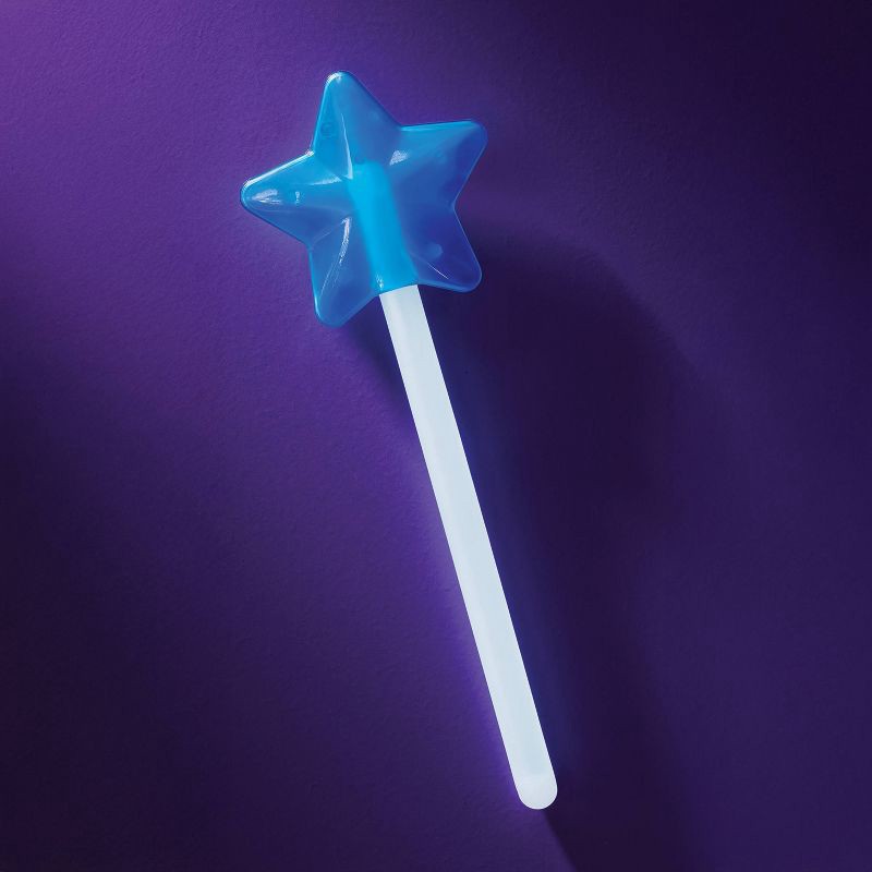 slide 2 of 4, Star Wand Glowstick Party Favor Blue - Spritz™: Fairy Light Stick, Party Favors, All Occasions, Ages 5+, 1 ct