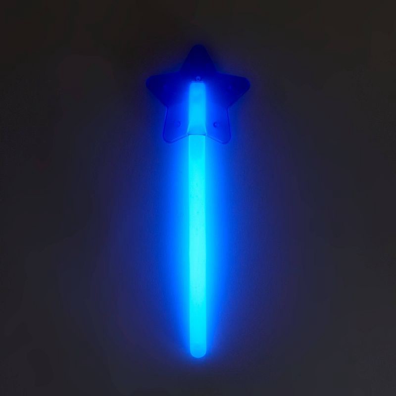 slide 3 of 4, Star Wand Glowstick Party Favor Blue - Spritz™: Fairy Light Stick, Party Favors, All Occasions, Ages 5+, 1 ct