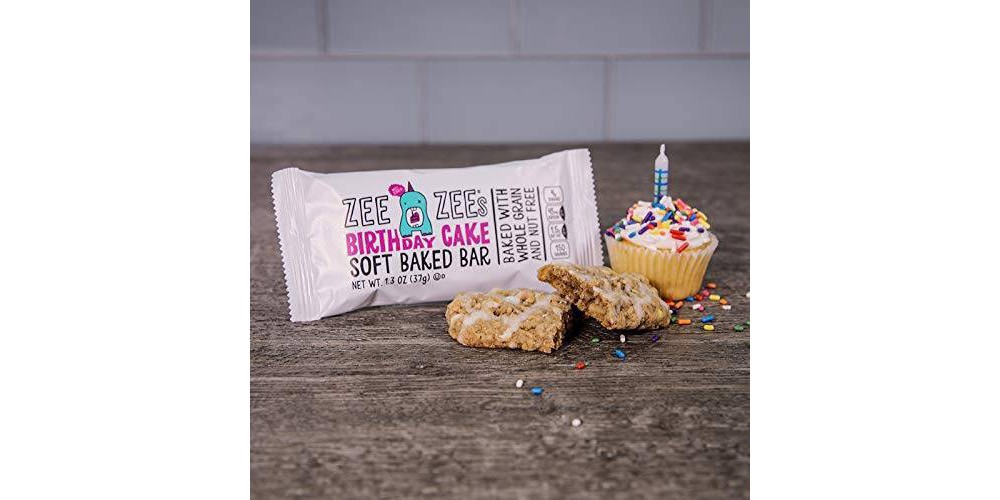 Zee Zees Birthday Cake Soft Baked Bars 6 ct Shipt