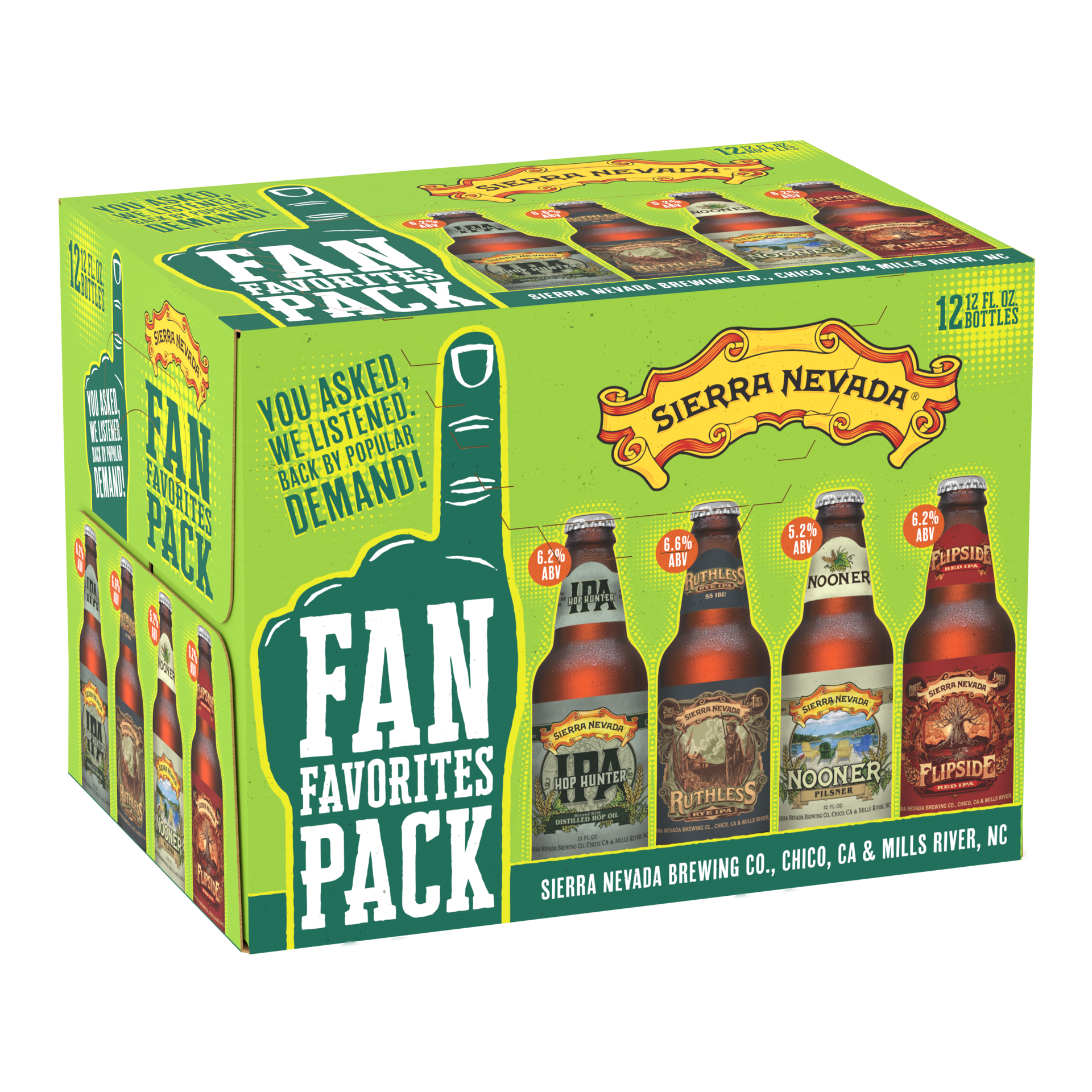 slide 6 of 9, Sierra Nevada Torpedo IPA Pack Craft Beer 12 Pack (12oz Bottles), 12 ct; 12 oz