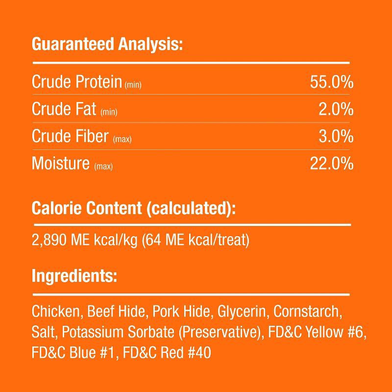 slide 10 of 11, Good 'n' Fun Double Meat Pops Rawhide with Chicken, Beef and Pork Flavor Dog Treats - 5.5oz, 5.5 oz