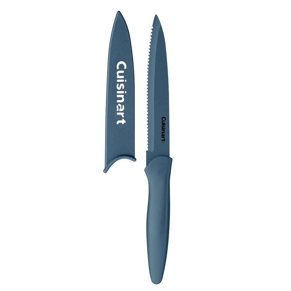 slide 3 of 6, Cuisinart Advantage 6pc Colored Non-Stick Utility Knife Set with Blade Guards - C55-6PRBT, 6 ct