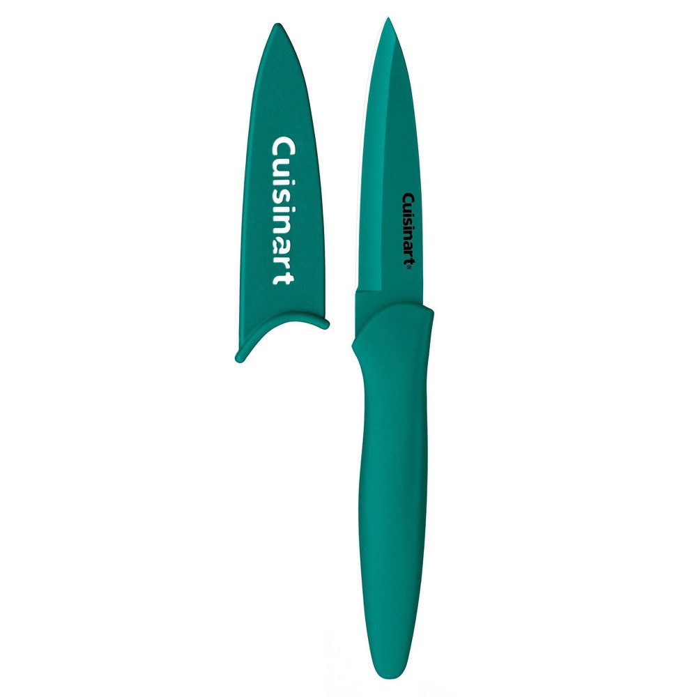 slide 4 of 6, Cuisinart Advantage 6pc Colored Non-Stick Utility Knife Set with Blade Guards - C55-6PRBT, 6 ct