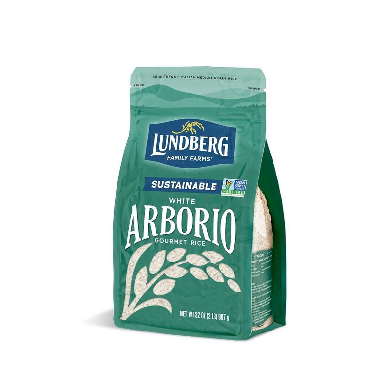 slide 1 of 4, Lundberg Medium Grain White Arborio Rice - 2lbs, 2 lb
