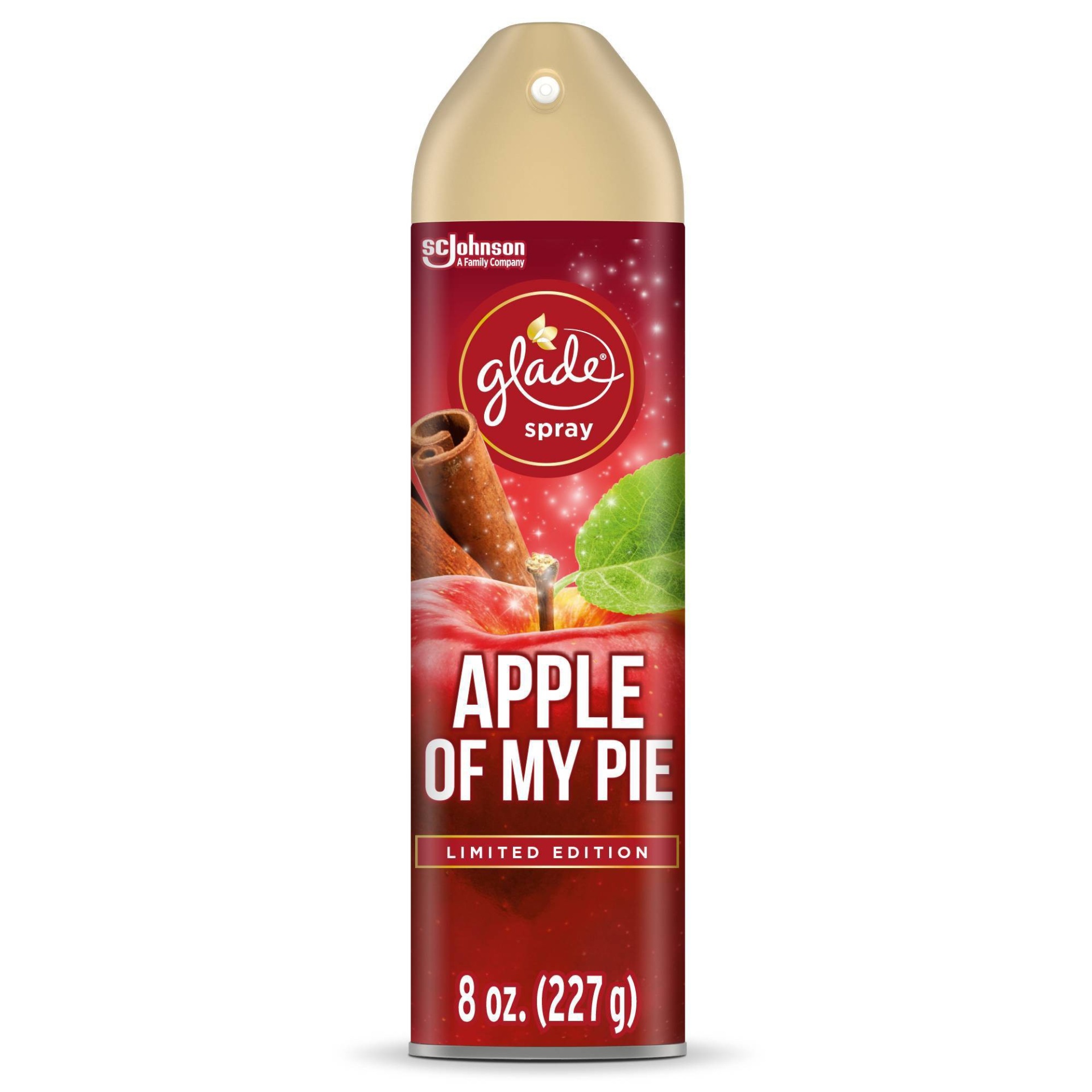 slide 1 of 8, Glade Aerosol Air Freshener - Apple Of My Pie, 8 oz