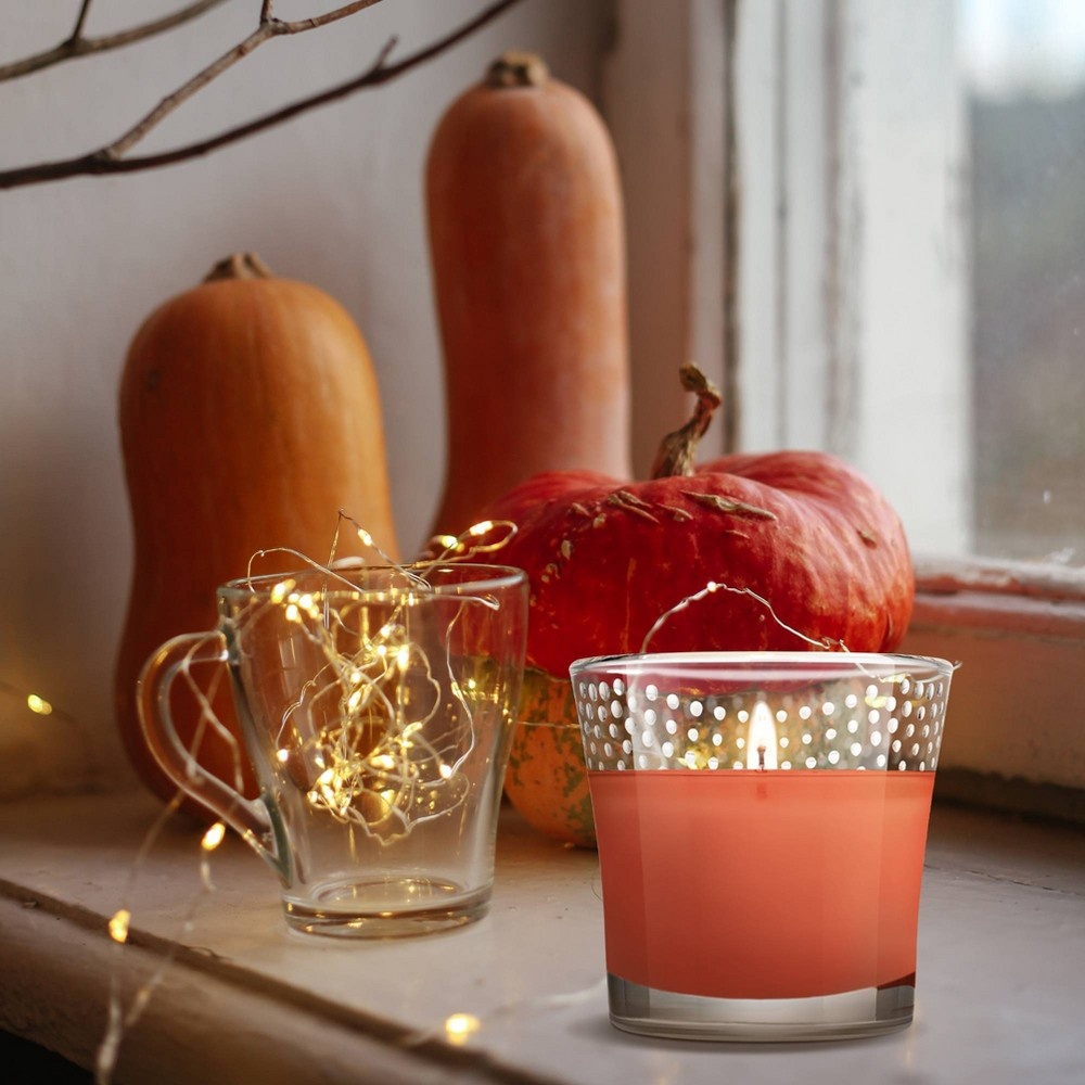 slide 4 of 8, Glade Pumpkin Spice Things Up Candle, 3.4 oz