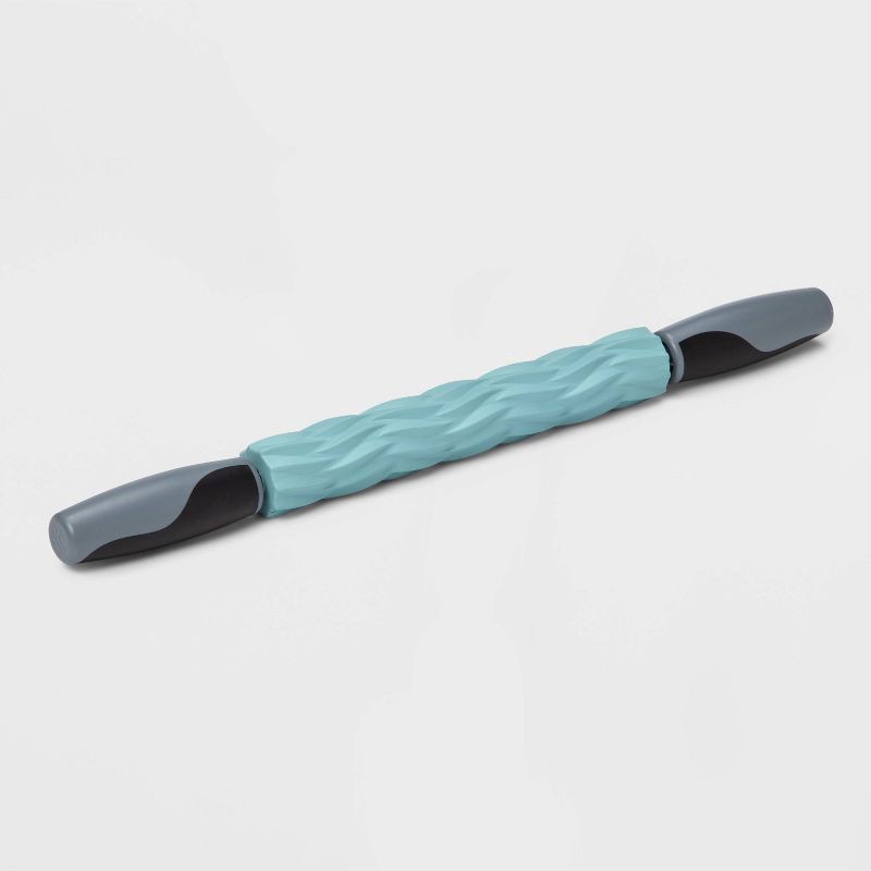 slide 1 of 3, 17.75" Massage Stick Aqua Blue - All In Motion™, 1 ct