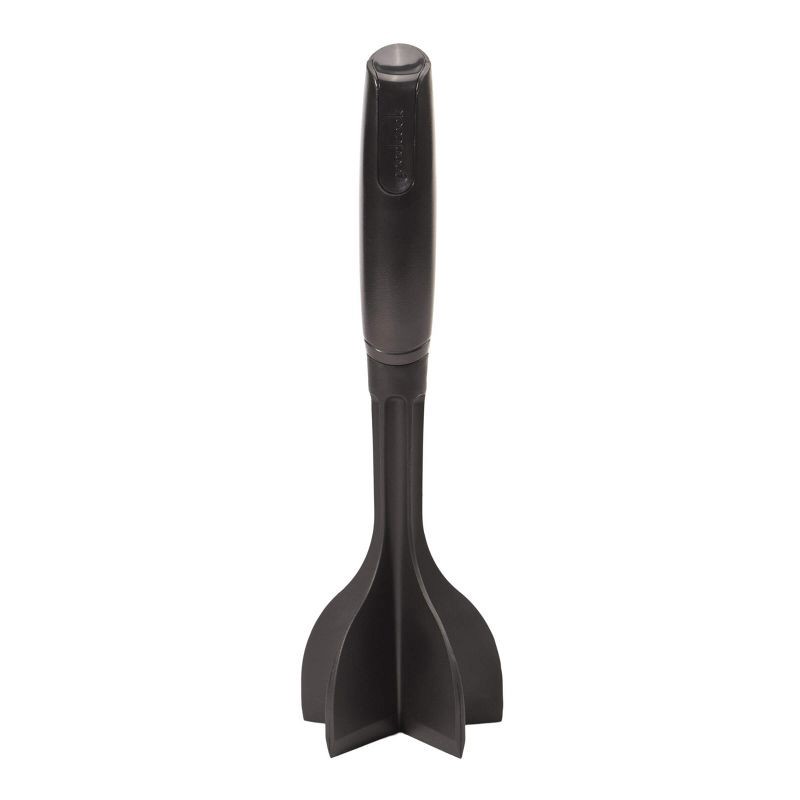 slide 1 of 6, GoodCook Ready Ground Meat Chopper: Plastic Masher, Dishwasher-Safe, Black, 10" Height, 2.9" Width, 1 ct