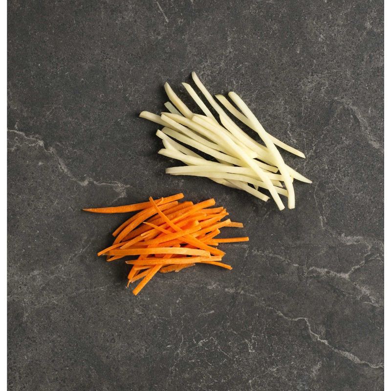 slide 6 of 8, GoodCook Ready Mandoline Slicer: Kitchen Tool, Plastic & Stainless Steel, Hand Wash, Green & Silver, 1 ct