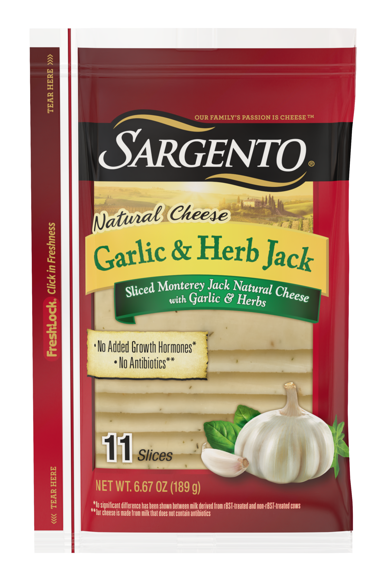 slide 1 of 9, 6.67 Oz Garlic Herb Jk 11 Sl Intl, 6.67 oz