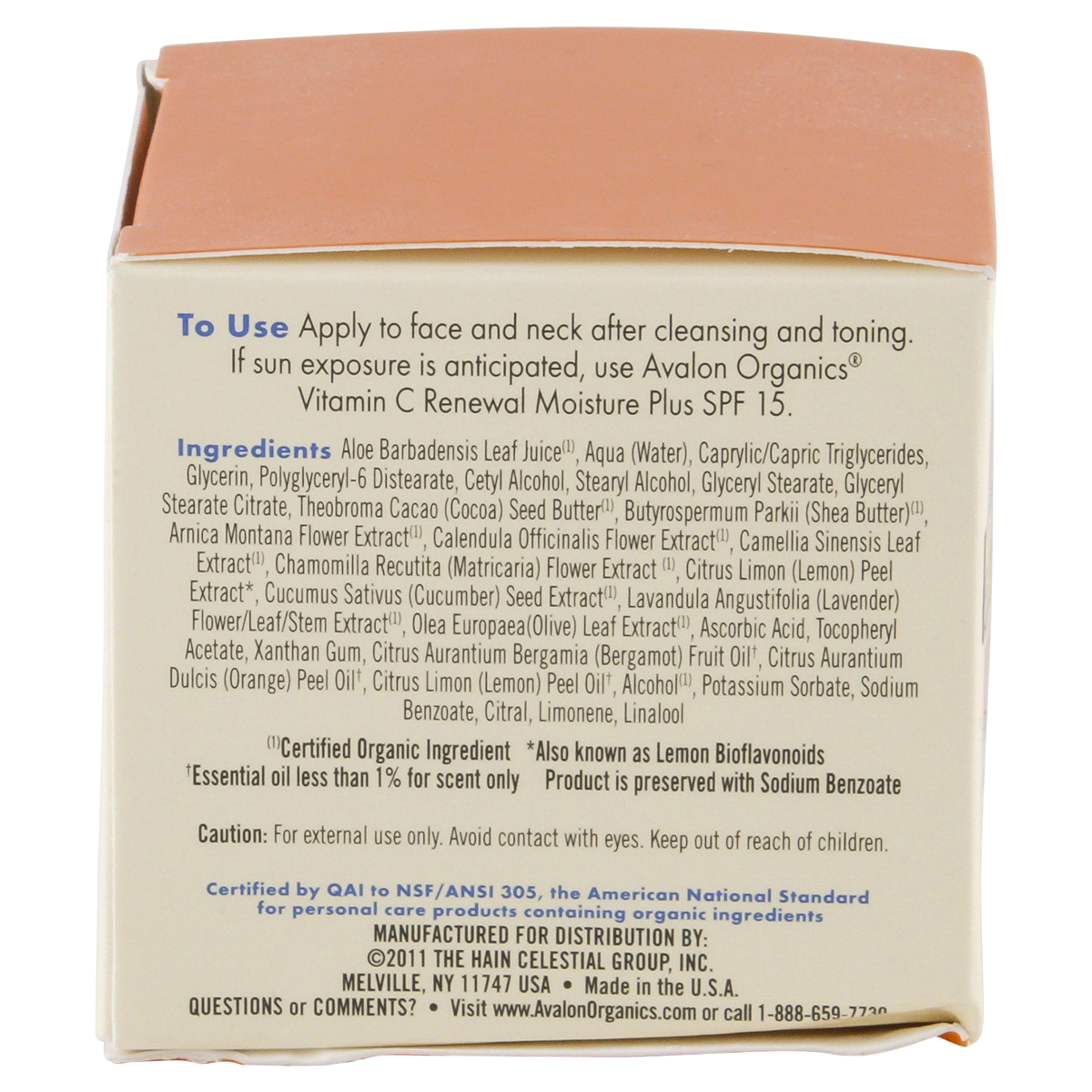 slide 4 of 5, Avalon Organics Vitamin C Rejuvenating Oil-Free Moisturizer, 2 oz