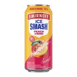 Smirnoff Ice Smash Peach + Mango Beer 1 pint