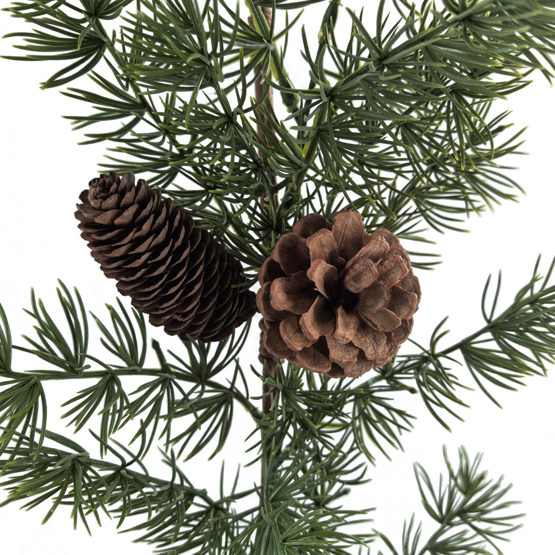 slide 3 of 3, 6ft. Fir Needle & Pinecone Garland By Ashland, 6 ft