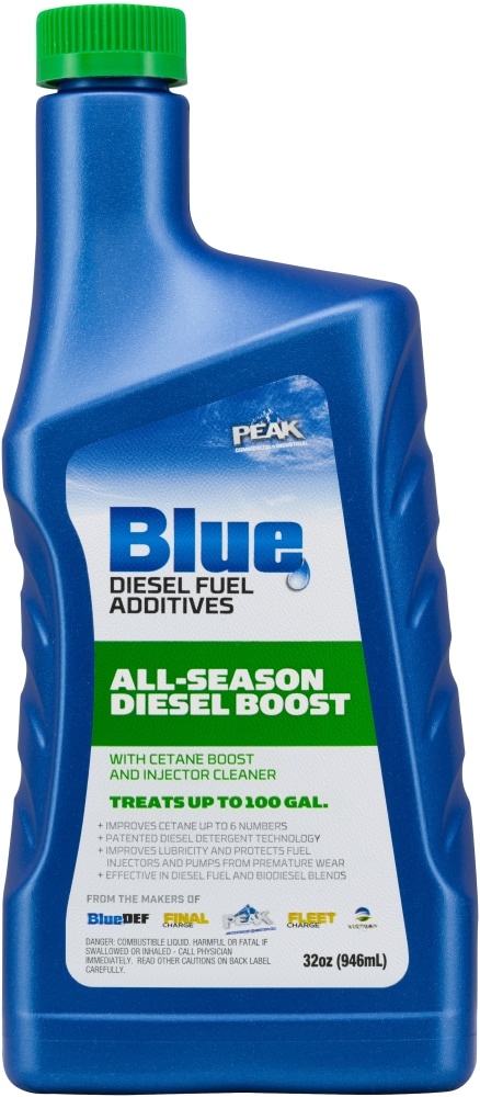 slide 1 of 1, Peak Blue All Season Diesel Boost, 32 oz