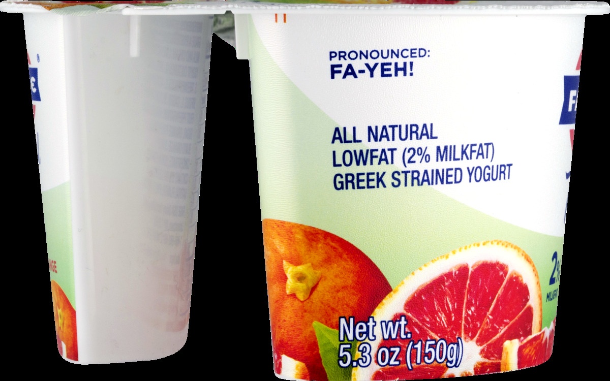 slide 8 of 11, Fage Total 2% Milkfat Blood Orange Greek Yogurt, 5.3 oz