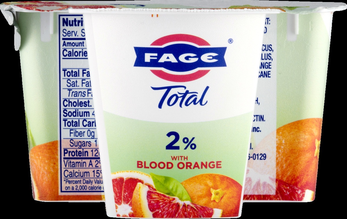 slide 11 of 11, Fage Total 2% Milkfat Blood Orange Greek Yogurt, 5.3 oz