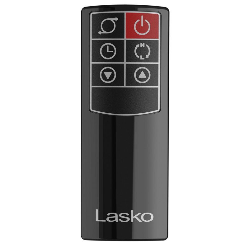 slide 12 of 13, Lasko Ultra Ceramic Tower Heater: Indoor Space Heater with Remote, Adjustable Thermostat, 1500W, Black, ETL Listed, 1 ct