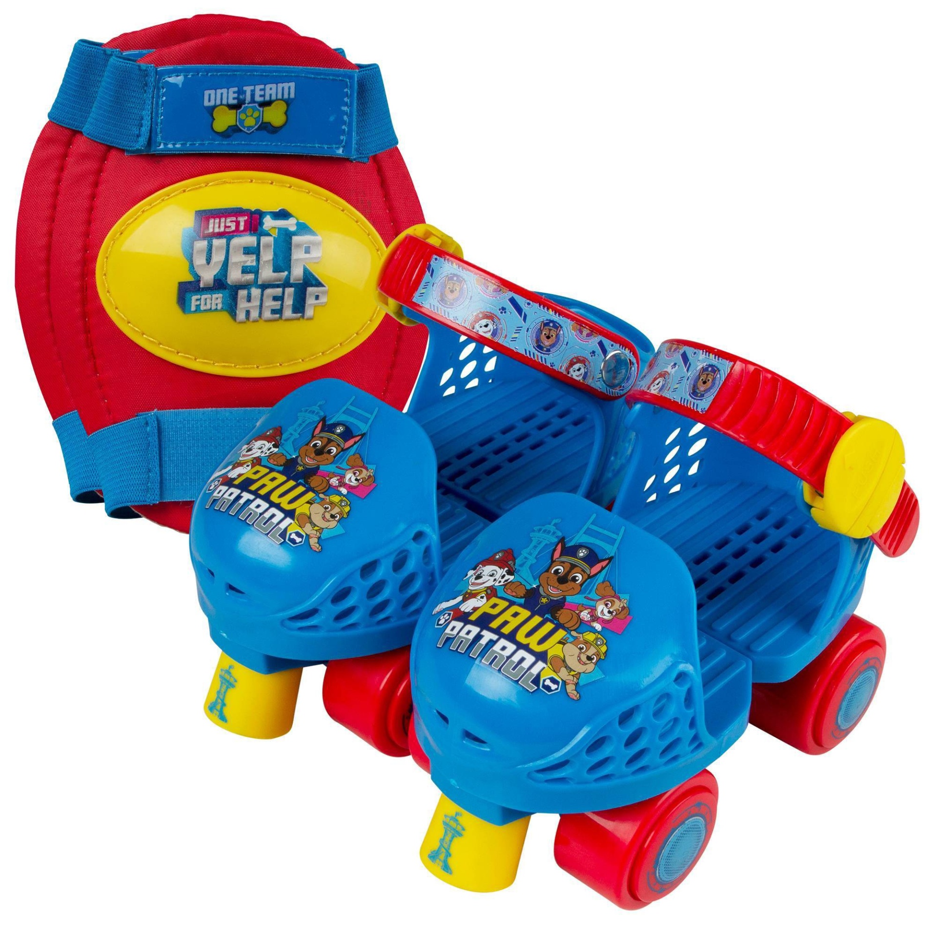 slide 1 of 6, PAW Patrol Kids' Roller Skate with Knee and Elbow Pads, 1 ct