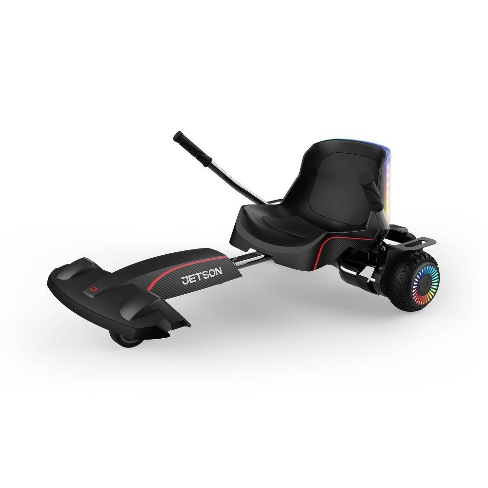 slide 4 of 13, Jetson Force Light-Up Extreme Terrain Hoverboard/Go-Kart Combo - Black, 1 ct