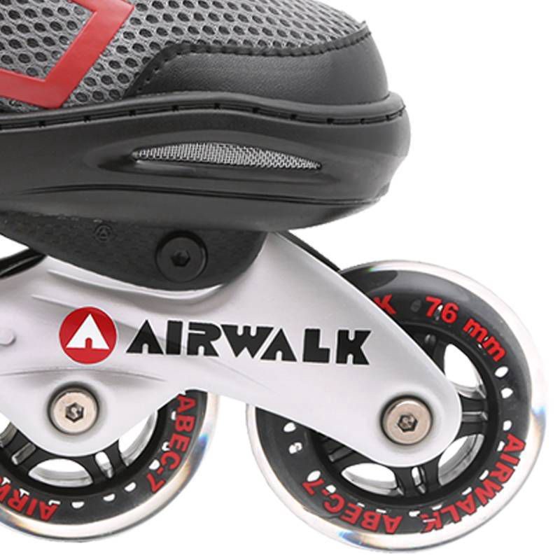 slide 3 of 7, Airwalk Adult Inline Skate - Red (6-7.5), 1 ct