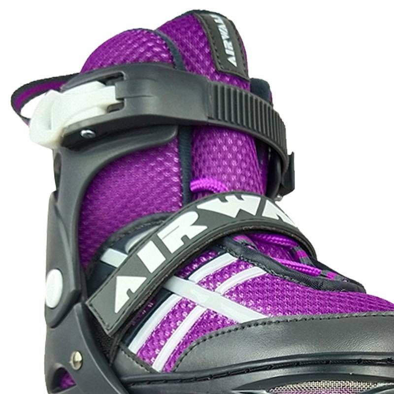 slide 5 of 7, Airwalk Youth Inline Skate - Plum Purple (1-4), 1 ct