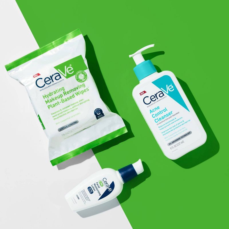 slide 6 of 8, CeraVe Acne Face Cleanser with 2% Salicylic Acid and Purifying Clay for Oily Skin - 8 fl oz, 8 fl oz