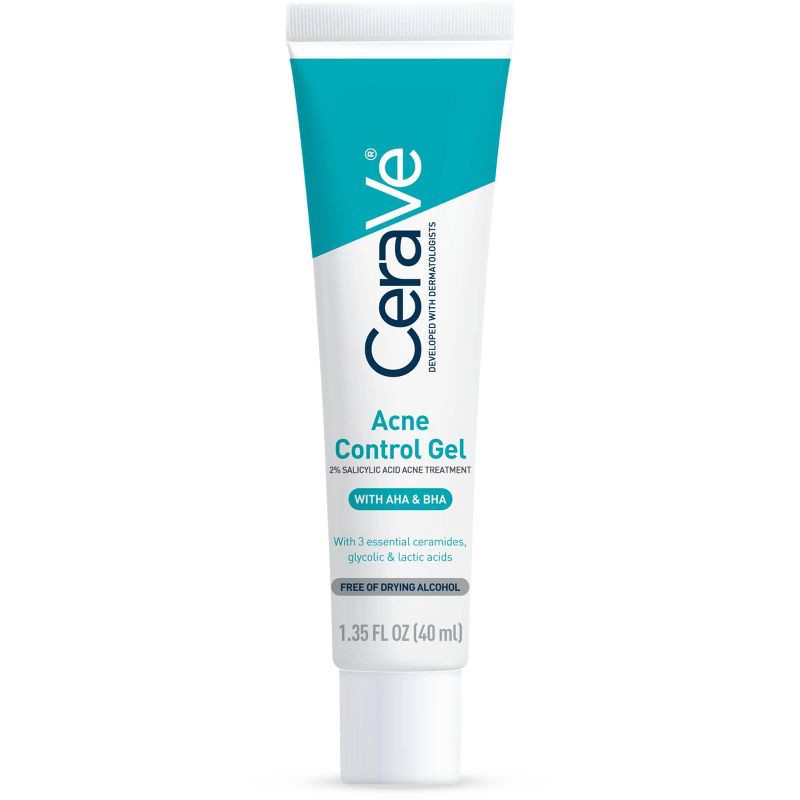 slide 1 of 11, CeraVe Salicylic Acid Acne Treatment Control Gel - 1.35oz, 1.35 oz