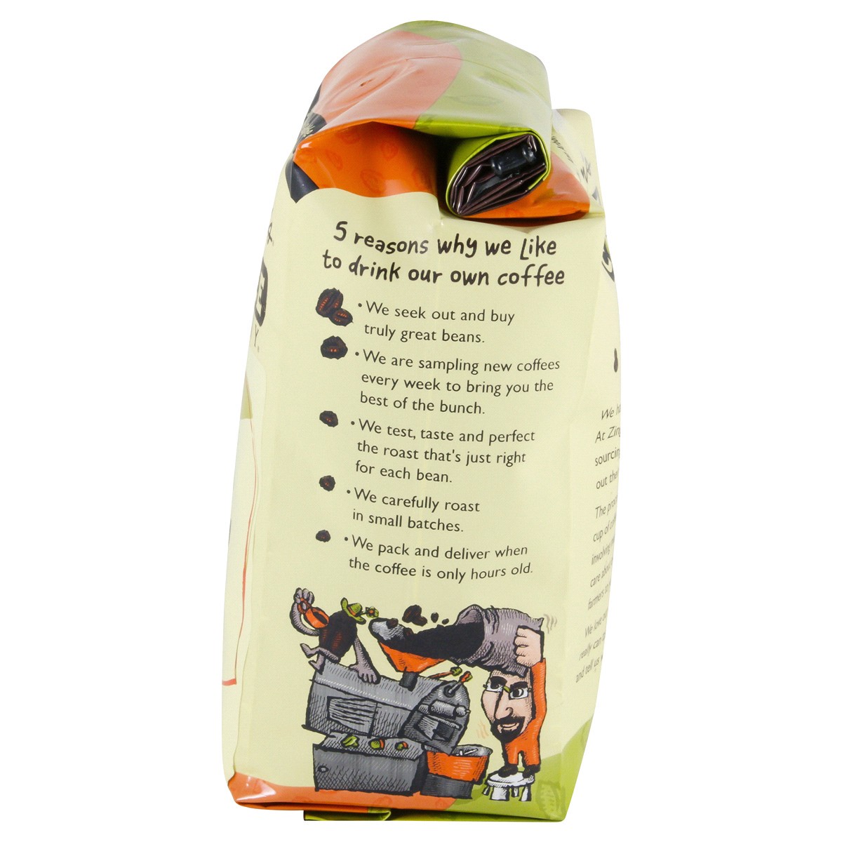 slide 4 of 4, Zingerman's Coffee Company Brazilian Peaberry Whole Bean - 12 oz, 12 oz