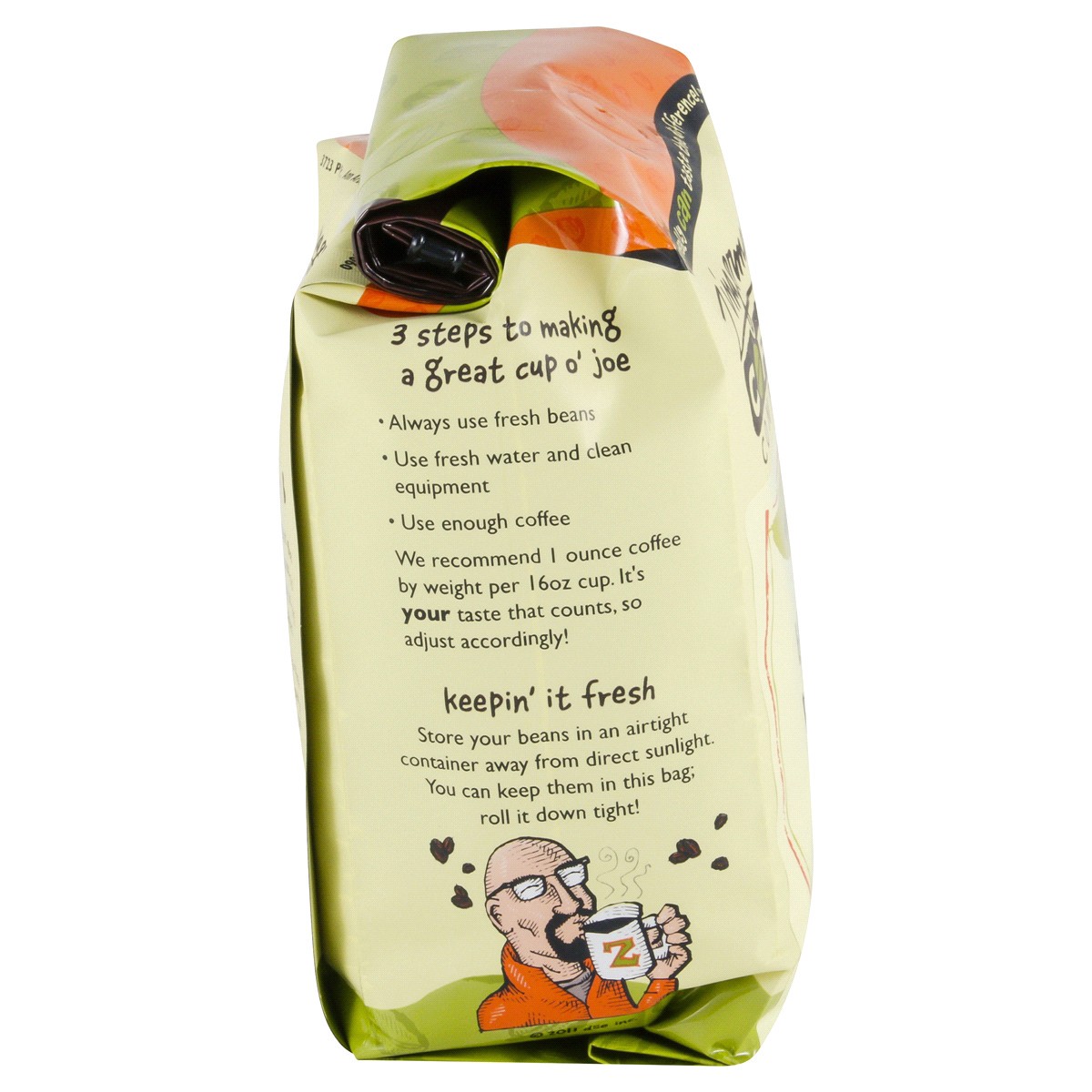 slide 2 of 4, Zingerman's Coffee Company Brazilian Peaberry Whole Bean - 12 oz, 12 oz