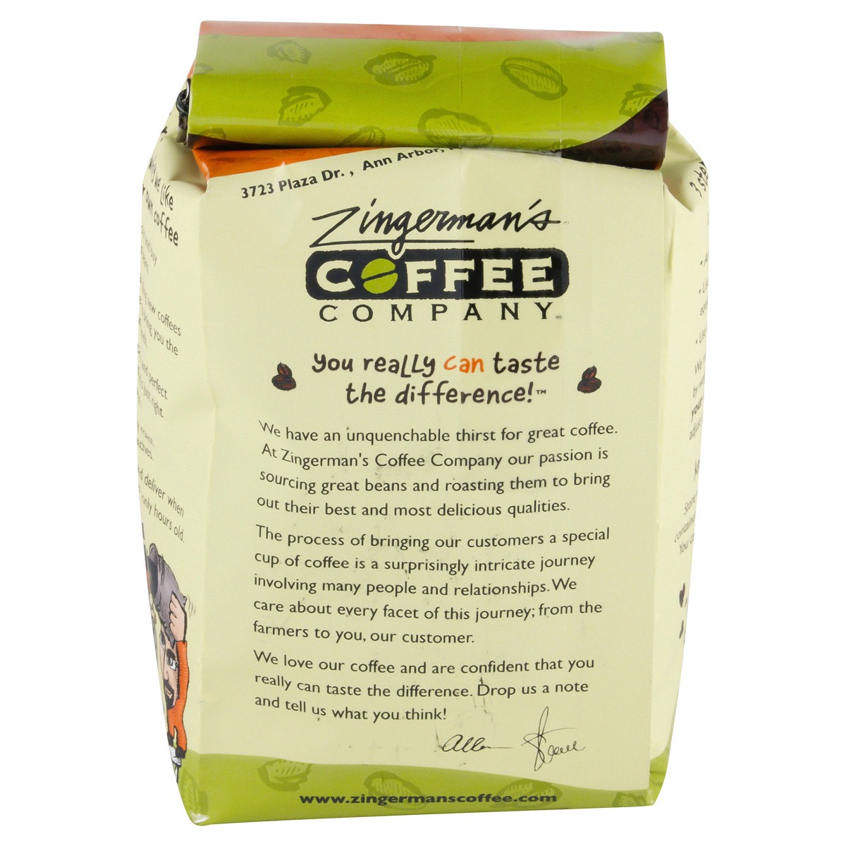 slide 3 of 4, Zingerman's Coffee Company Brazilian Peaberry Whole Bean - 12 oz, 12 oz