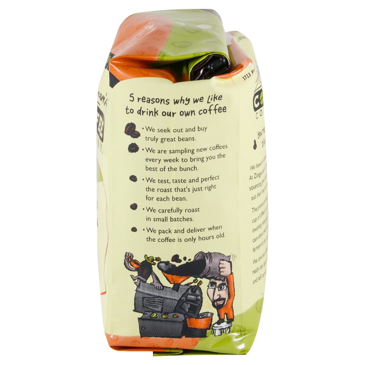 slide 3 of 4, Zingerman's Coffee Company Espresso Blend #1 Whole Bean - 12 oz, 12 oz