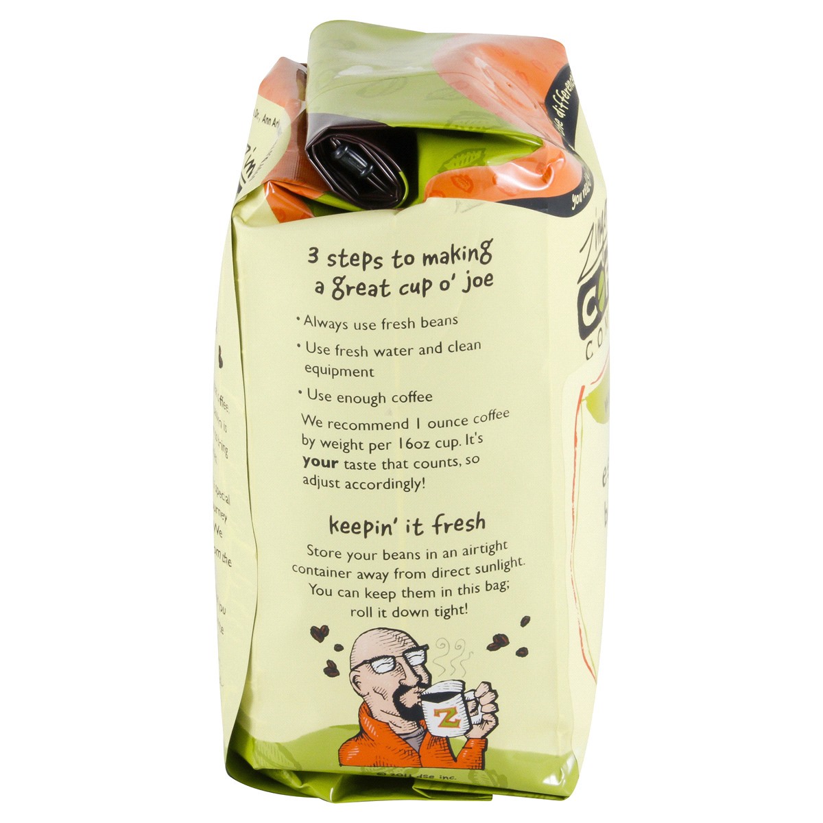 slide 2 of 4, Zingerman's Coffee Company Espresso Blend #1 Whole Bean - 12 oz, 12 oz