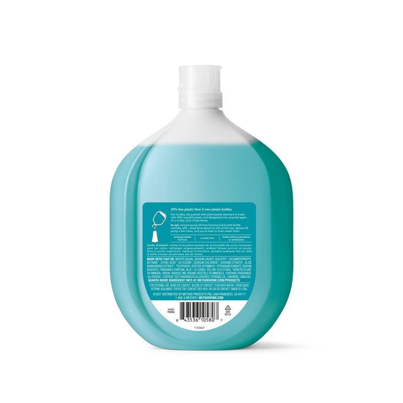 slide 2 of 5, Method Foaming Hand Soap Refill - Waterfall - 28 fl oz, 28 fl oz