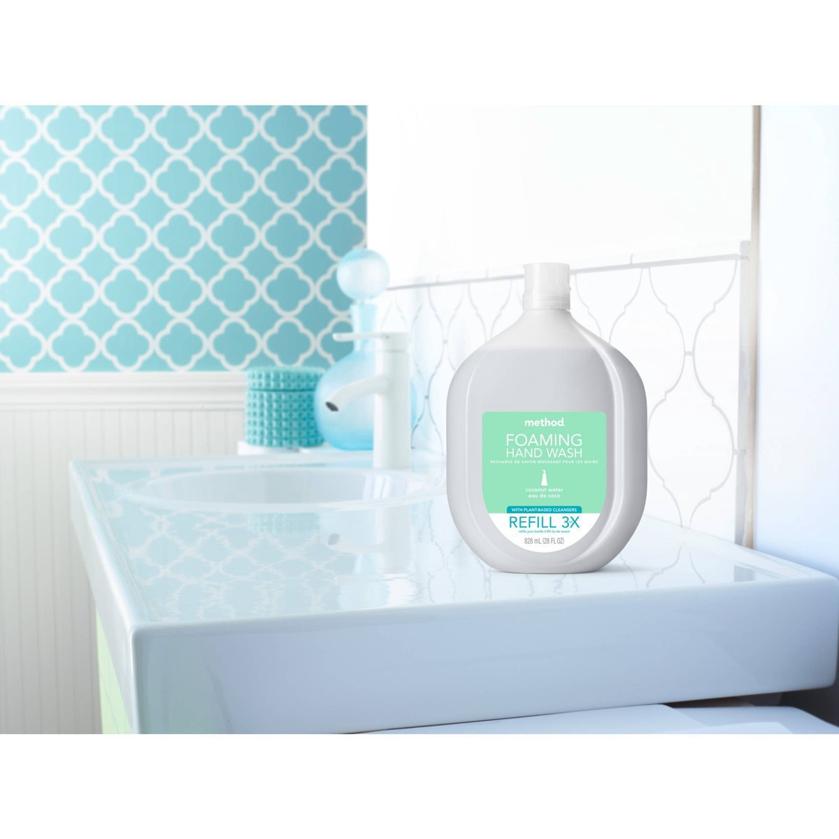 Method Foaming Hand Soap Refill Coconut Water 28 fl oz 28 fl oz Shipt
